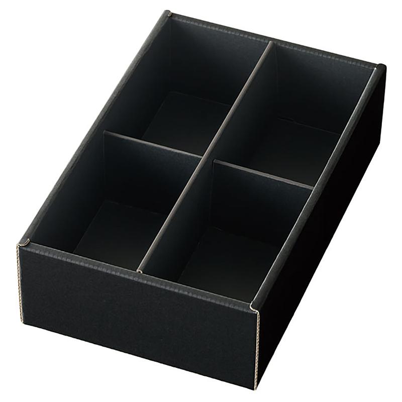 贈答箱 MBK-SB1 無地ブラックスリーブボックス-1(10枚) ヘッズ