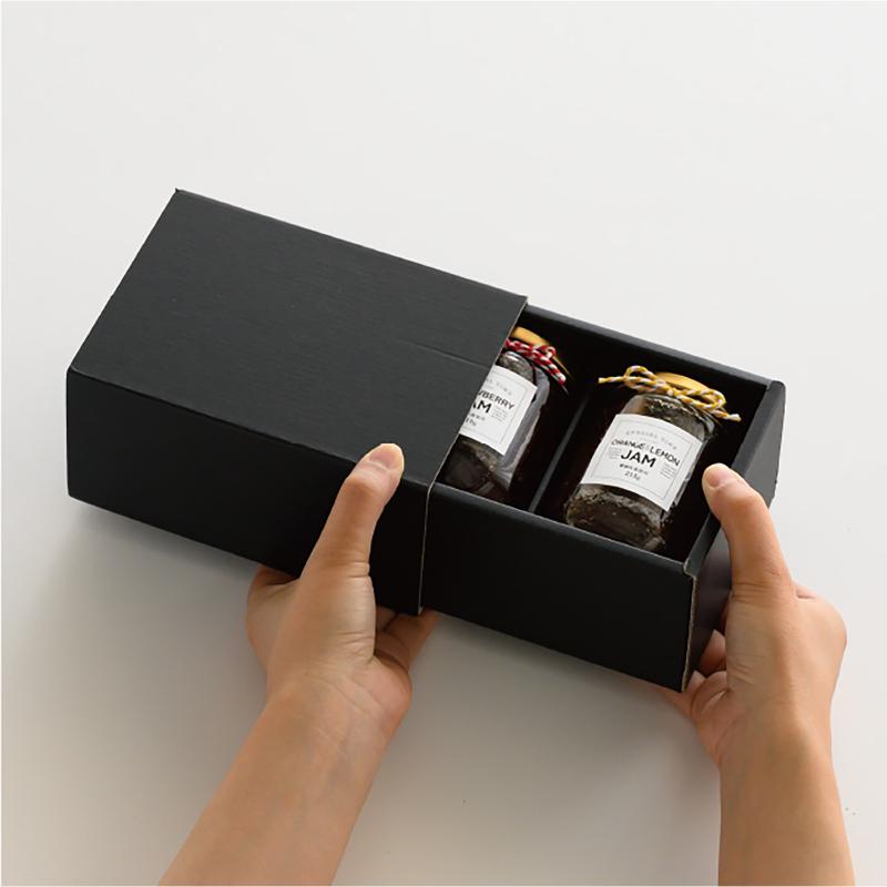 贈答箱 MBK-SB1 無地ブラックスリーブボックス-1(10枚) ヘッズ