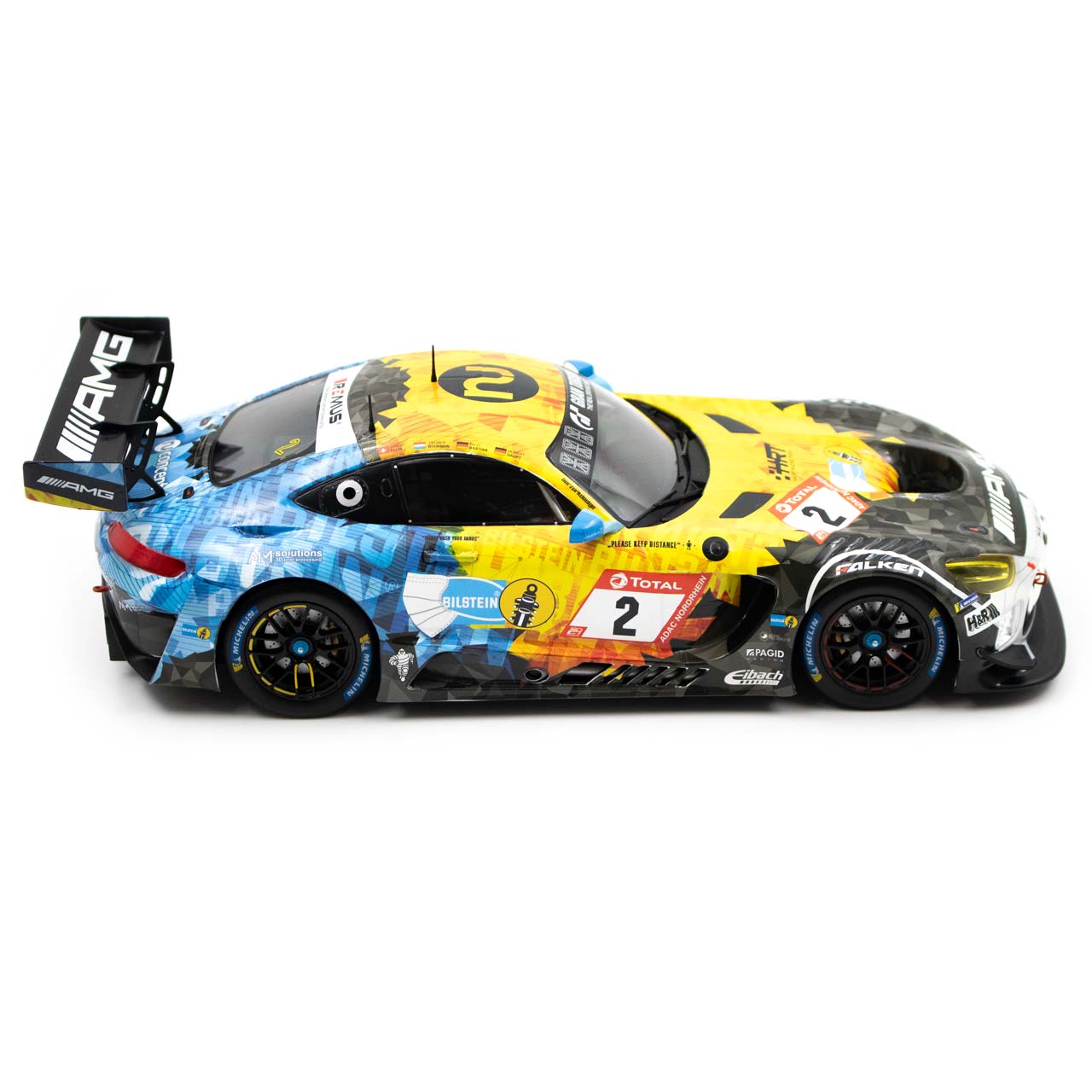 Mercedes AMG GT3 Evo #2 HRT 24h Rennen Nürburgring 2020 1:18 | eBay