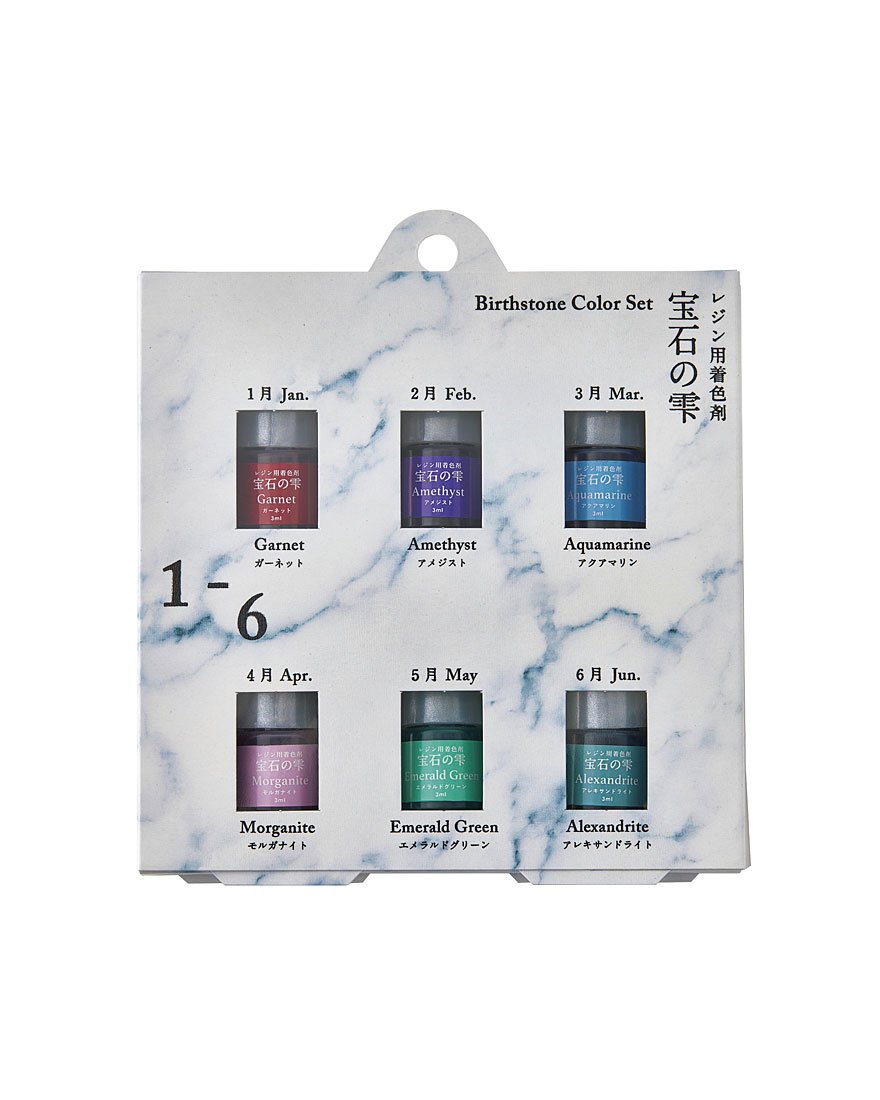 宝石の雫バースストーンカラーセット［1-6］ - Products | 製品情報