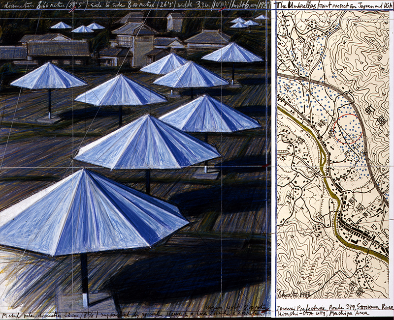 Christo Drawings: A Gift from the Maria Bechily and Scott Hodes