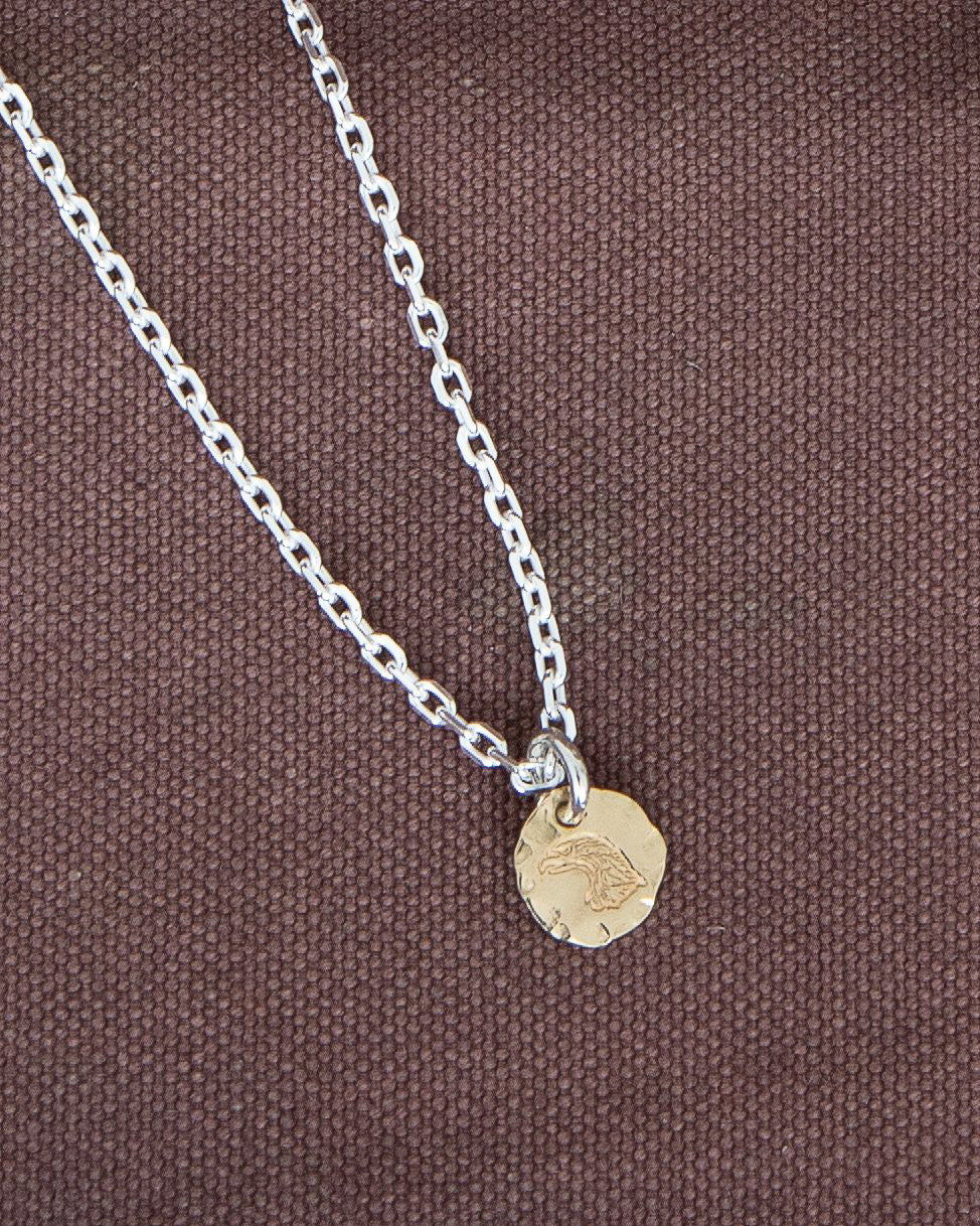 Larry Smith 18K Gold Eagle Head Pendant - Panchoandlefty.se