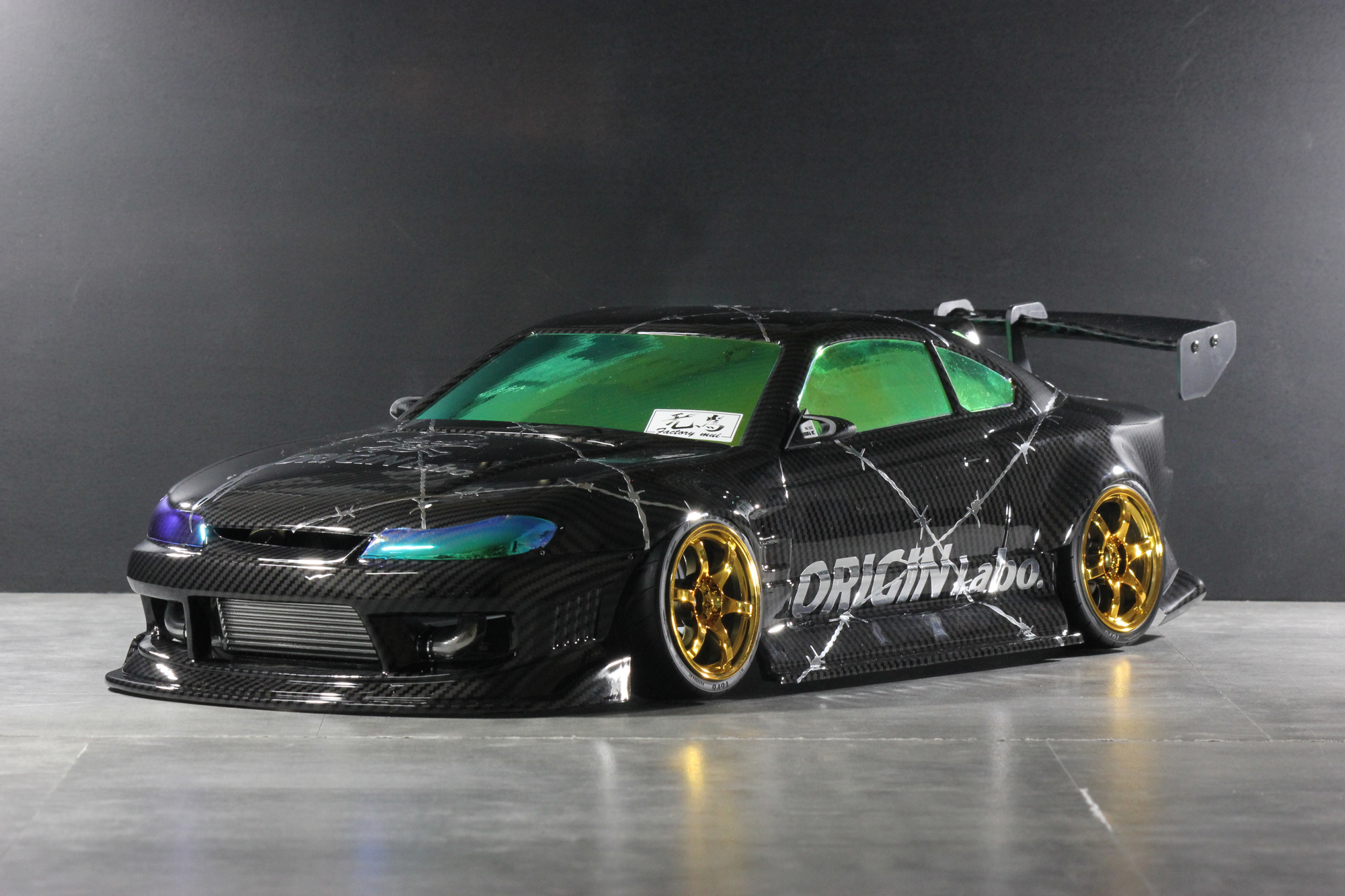 Carbon style | S15 SILVIA Raijin (Thunder God) / ORIGIN Labo. [FCB