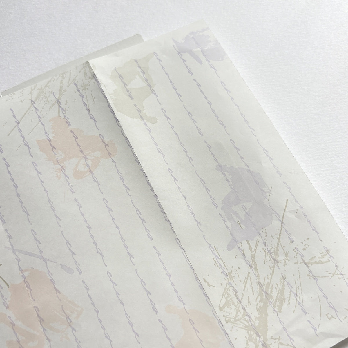 島野真希 × 日本橋 榛原/便箋/蛇腹便箋レターセット SHIKI - 四季 - 春