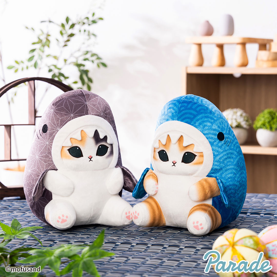 mofusand サメにゃん～和～ BIGぬいぐるみ | 商品紹介 | 株式会社