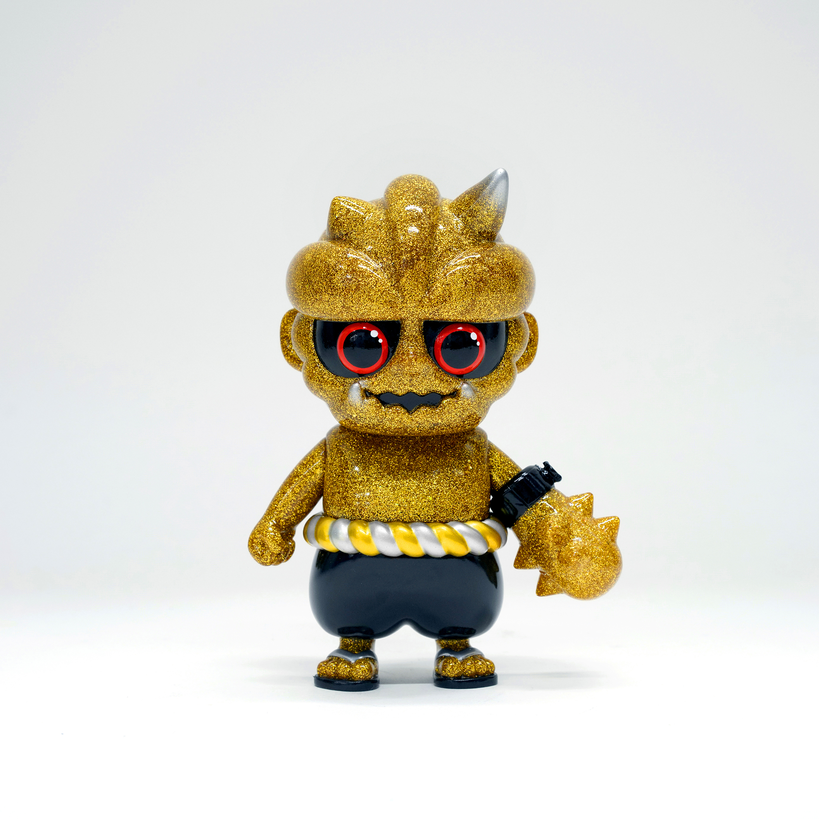 玩工坊搪膠人偶- 小鬼忍金粉款- HOW2WORK Vinyl FIgure by Louis Wong