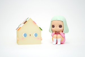 Charr 紅滑板狗- HOW2WORK X Charr - SK8 One-Chu Red - Paradise Toy