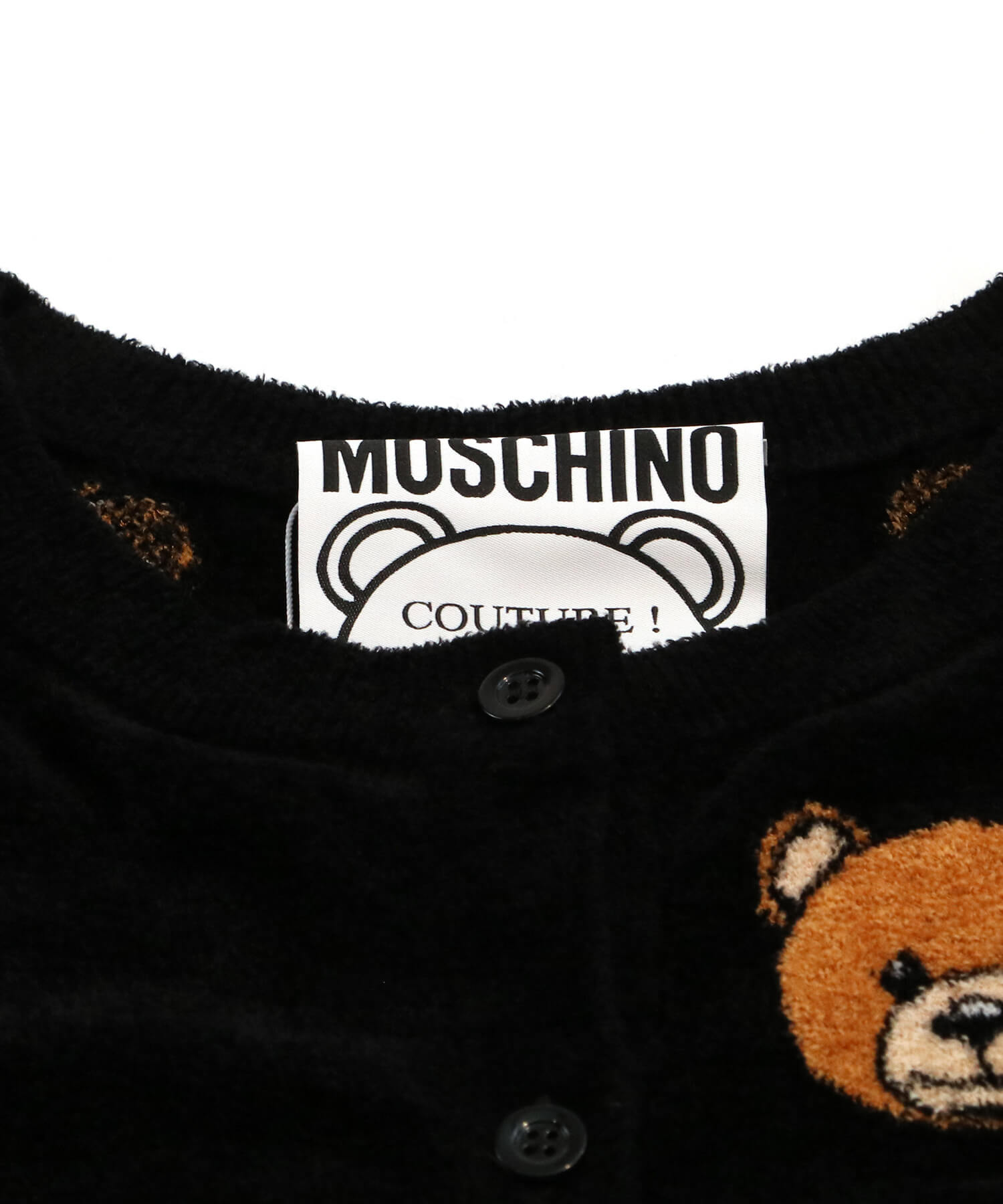 MOSCHINO テディベアニットカーディガンのご購入はこちら | PARADOX