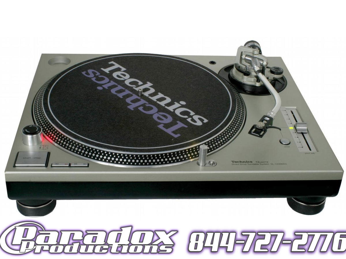 Technics SL-1200 MK2 - Paradox Productions