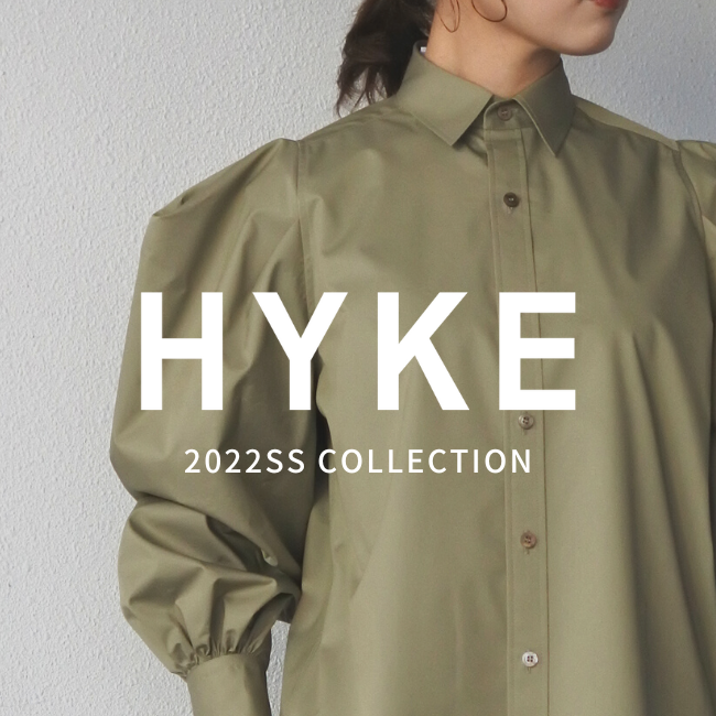 2月28日(月)20：00～パリゴオンラインにて販売開始！】HYKE(ハイク