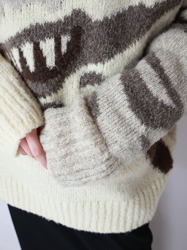 PHOTOCOPIEU(フォトコピュー)の恐竜ニット、2023FW 待望の入荷！