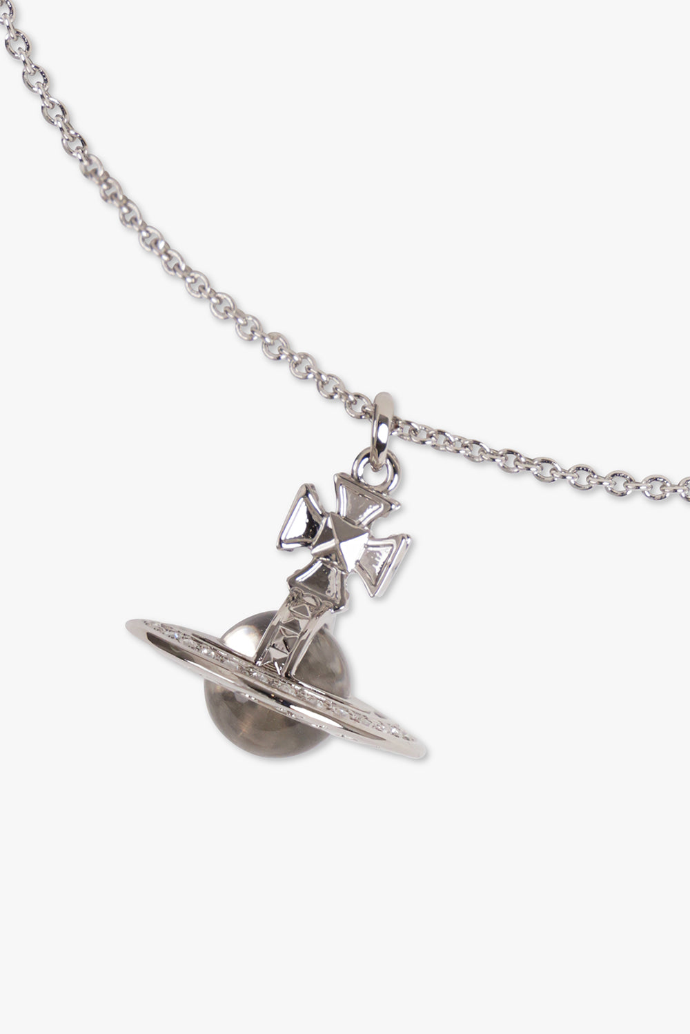 VIVIENNE WESTWOOD PINA SMALL ORB PENDANT SILVER NEW SEASON PARLOUR