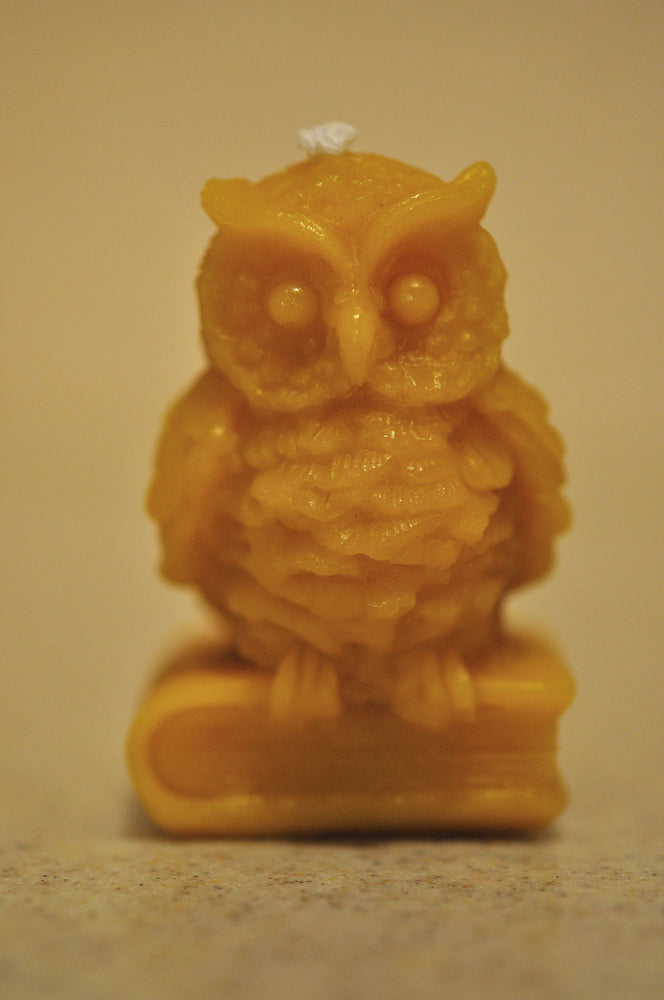 蜜蝋キャンドル【知恵のふくろう】―Pasaka