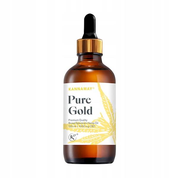 Kannaway Pure Gold olej konopny CBD 1000mg 120ml