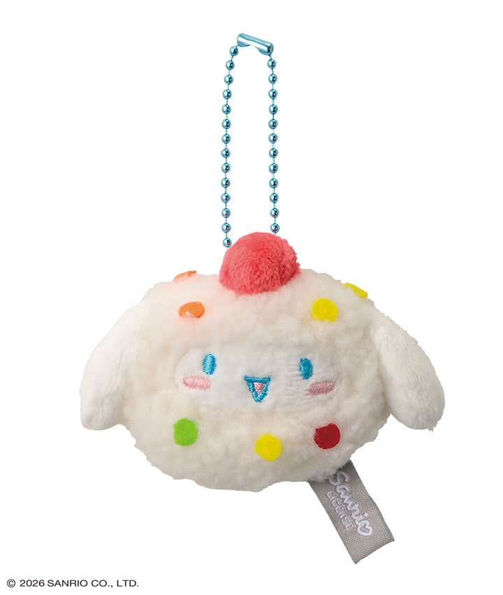 サンリオキャラクターズ】（シナモロール）ぬいぐるみボールチェーン