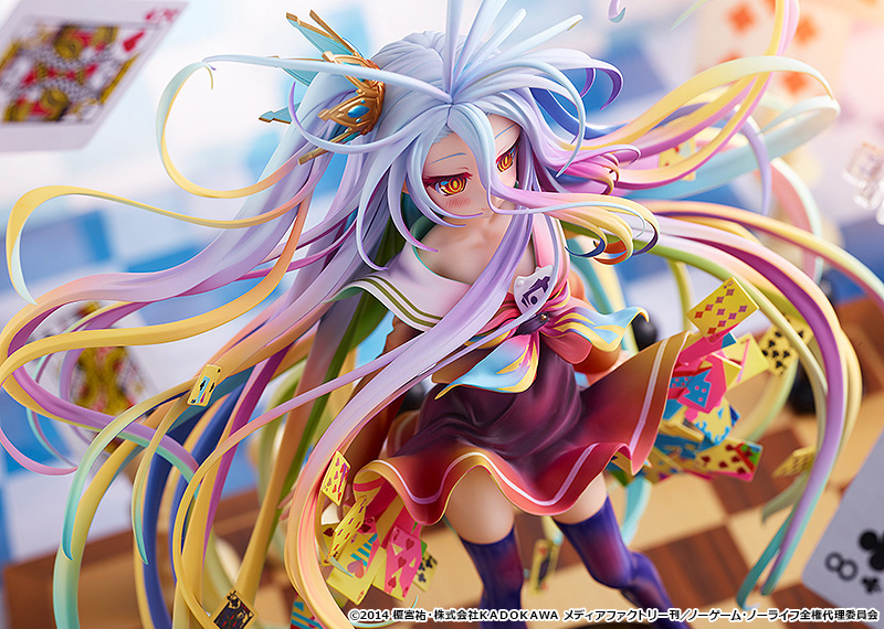 翻るスカートへのこだわりを見よ。『ノゲノラ』白のスケールフィギュア