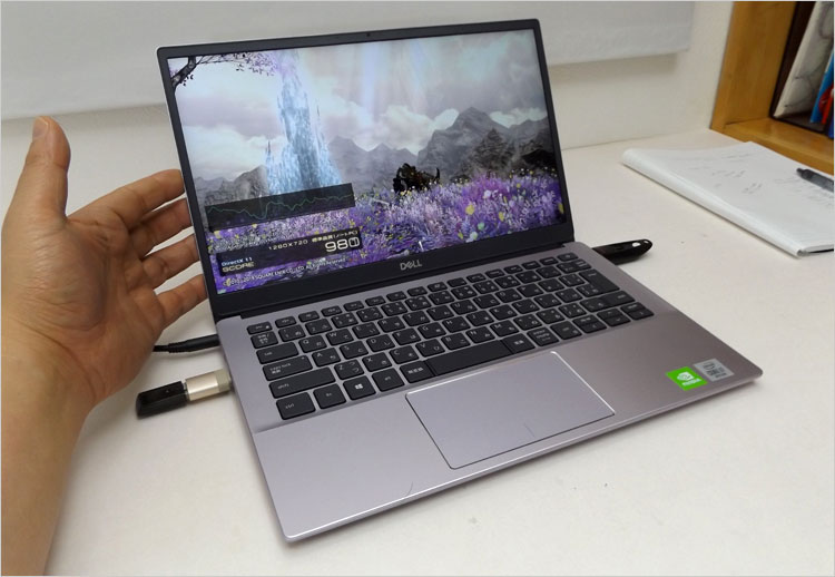 Inspiron 13（5391）Wi-Fi モデル レビュー Core i7-10510U、GeForce