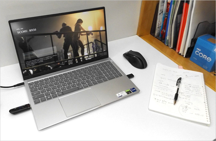 DELL Inspiron 15 Plus レビュー GeForce RTX 3050 Ti 搭載ノート