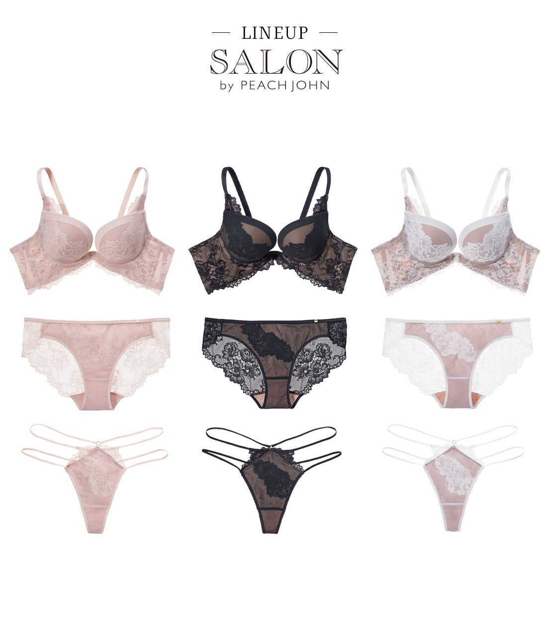 ヨーロピアンコルセッタスムージングブラ(C65 ブラック): SALON by