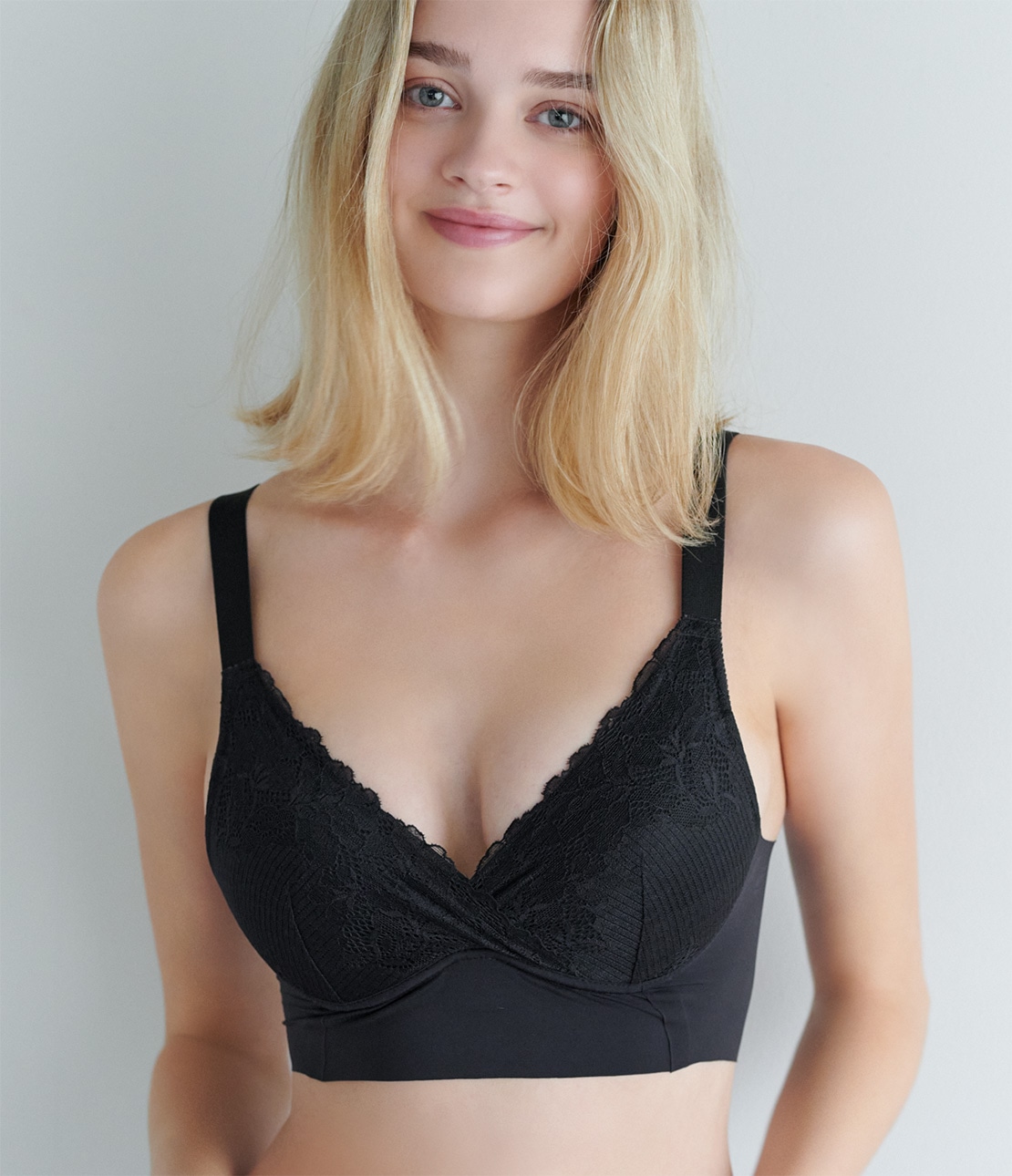 ぷるふわナイトブラ(BC65 ブラック): PEACH JOHN | ピーチ・ジョン公式