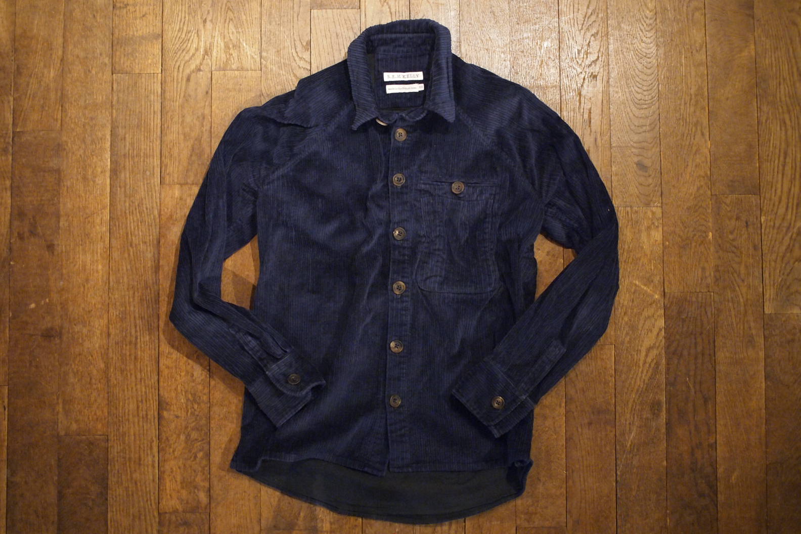 S.E.H KELLY OVER SHIRTpeau de l'ours | peau de l'ours