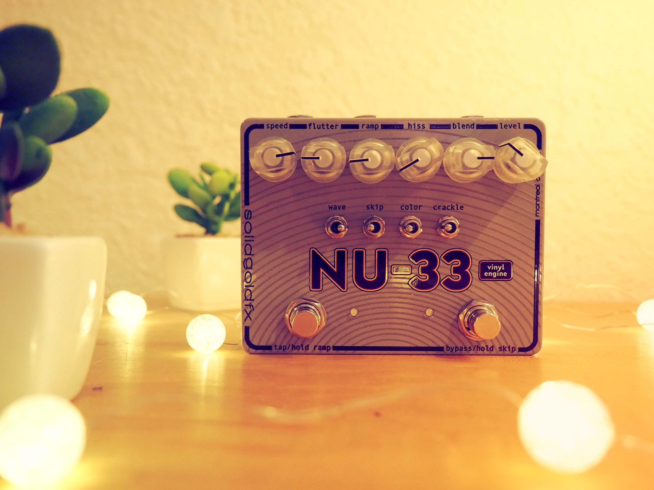 SolidGoldFX NU-33 Vinyl Engine - Pedal of the Day