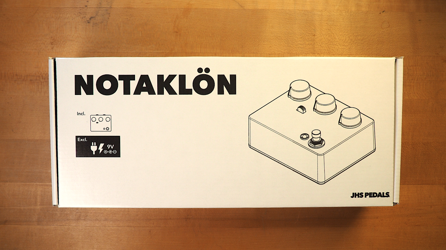 JHS Pedals NOTAKLÖN DIY Overdrive Boost - Pedal of the Day