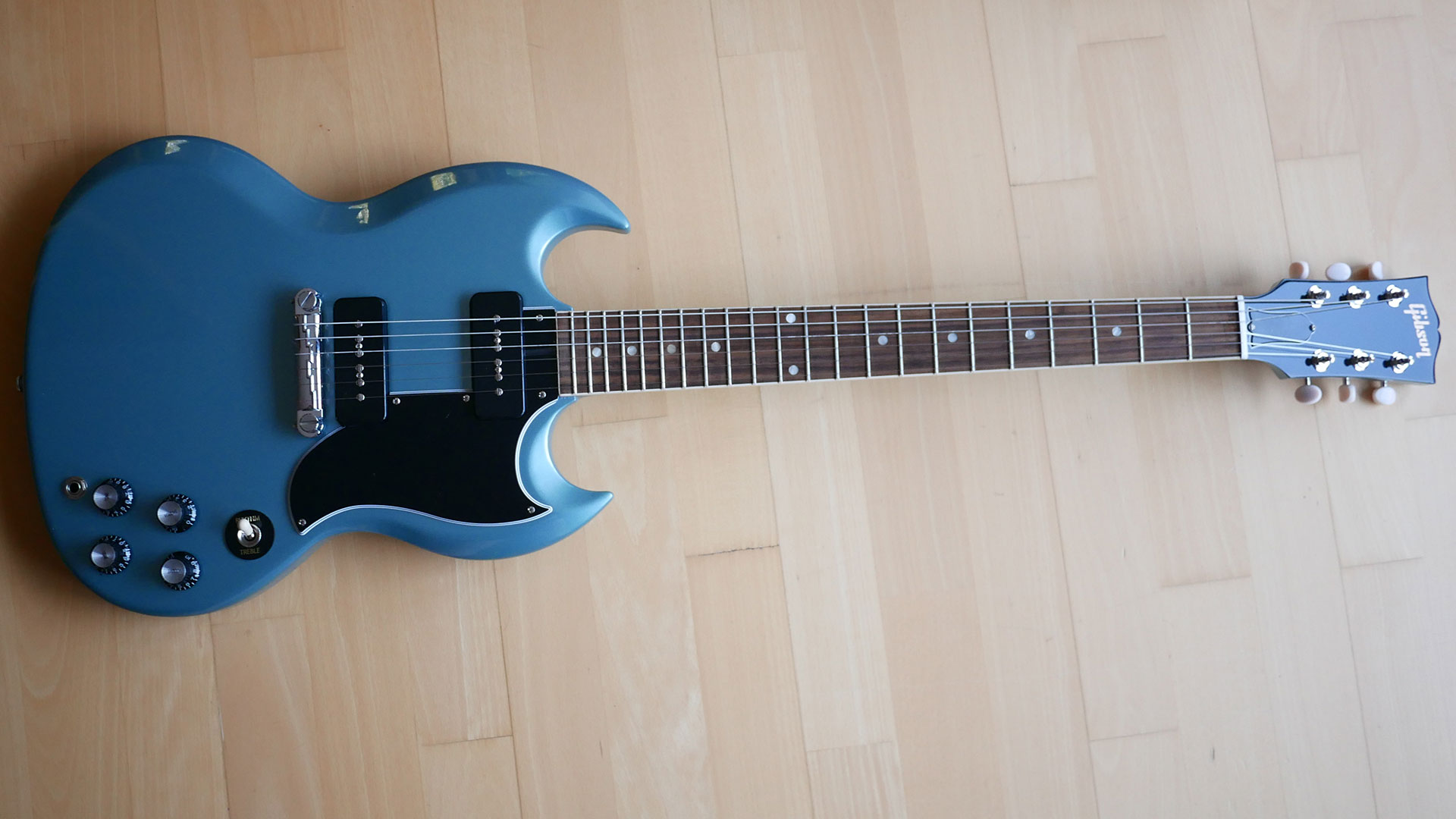 Gibson SG Special Faded Pelham Blue - Pedal Man