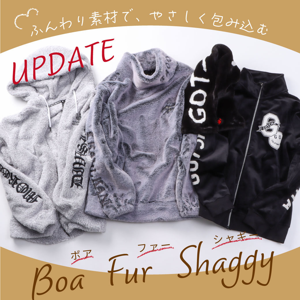 ふんわり素材で、やさしく包み込む BOA FUR SHAGGY – PEET ONLINE STORE