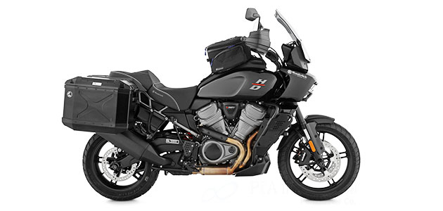 パンアメリカ / PAN AMERICA カスタム トップケース サイドケース