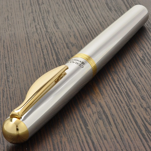 KYOCERA 京セラ 水性ボールペン KB-15N シルバー | ペンハウス