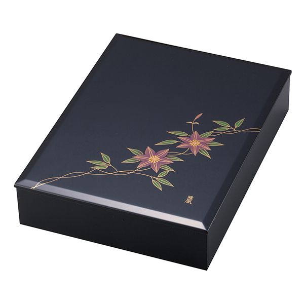 AZONX アゾン B5サイズ 輪島塗 蒔絵 雅風 AX-8822 鉄線花（てっせんか