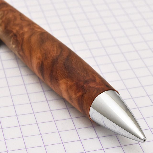 工房 楔 0.5mm シャープペンシル コルタ楔 花梨紅白 | ペンハウス