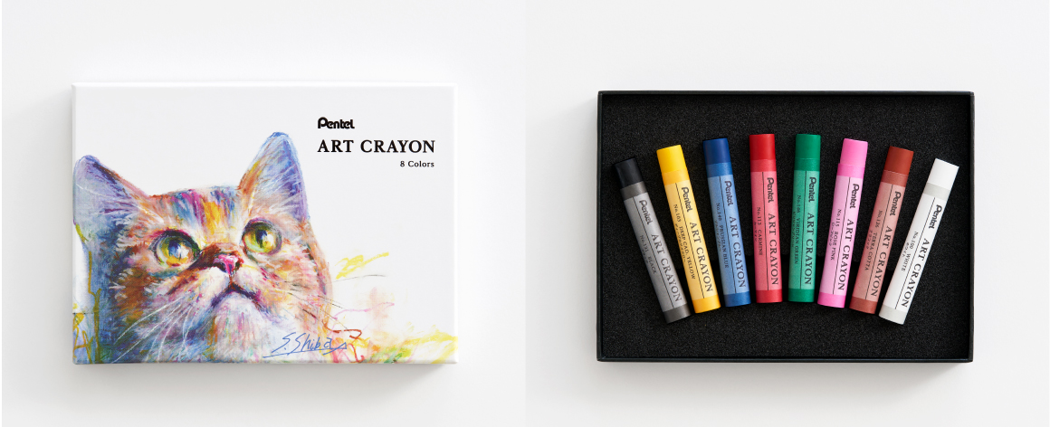 ぺんてる×人気画家YouTuber「柴崎おじいちゃん」共同開発「アート