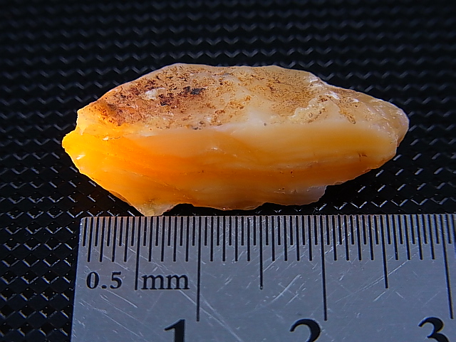 Hokkaidoite北海道然別湖産蛍光オパール原石 3.0g - パーフェクト