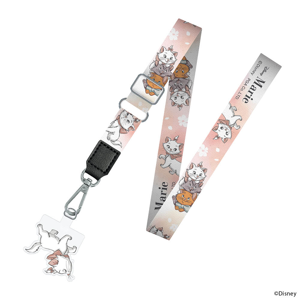 ストラップホルダー付 ショルダーストラップ [ディズニーマリー]｜株式