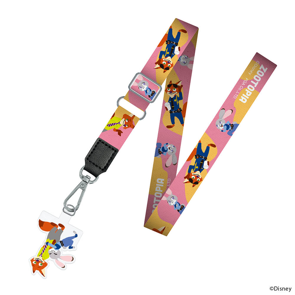ストラップホルダー付 ショルダーストラップ [ズートピア]｜株式会社PGA