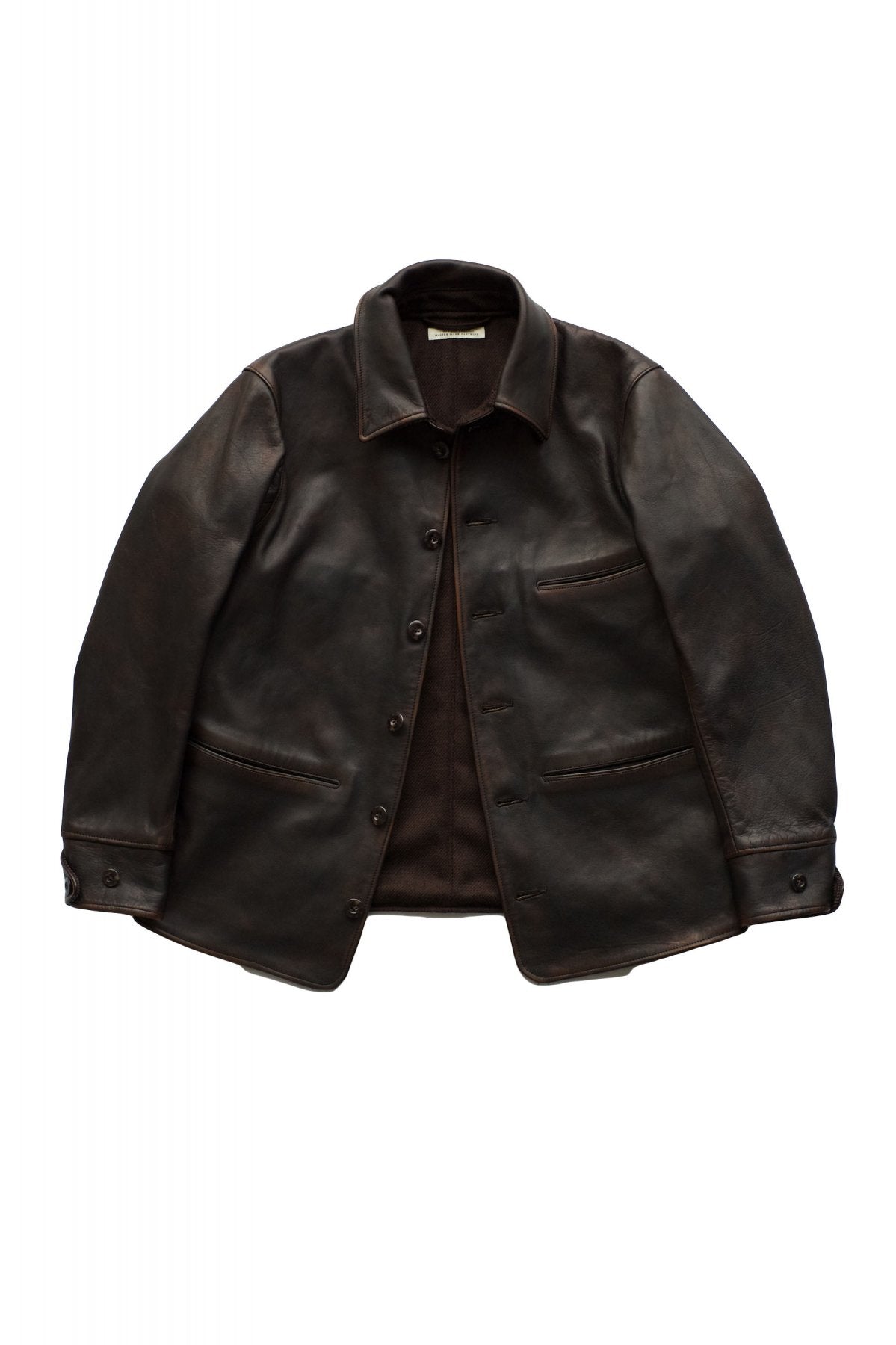 OLD JOE - HORSE HIDE AUTOMOBILE COAT - PATINA BROWN – PHAETON