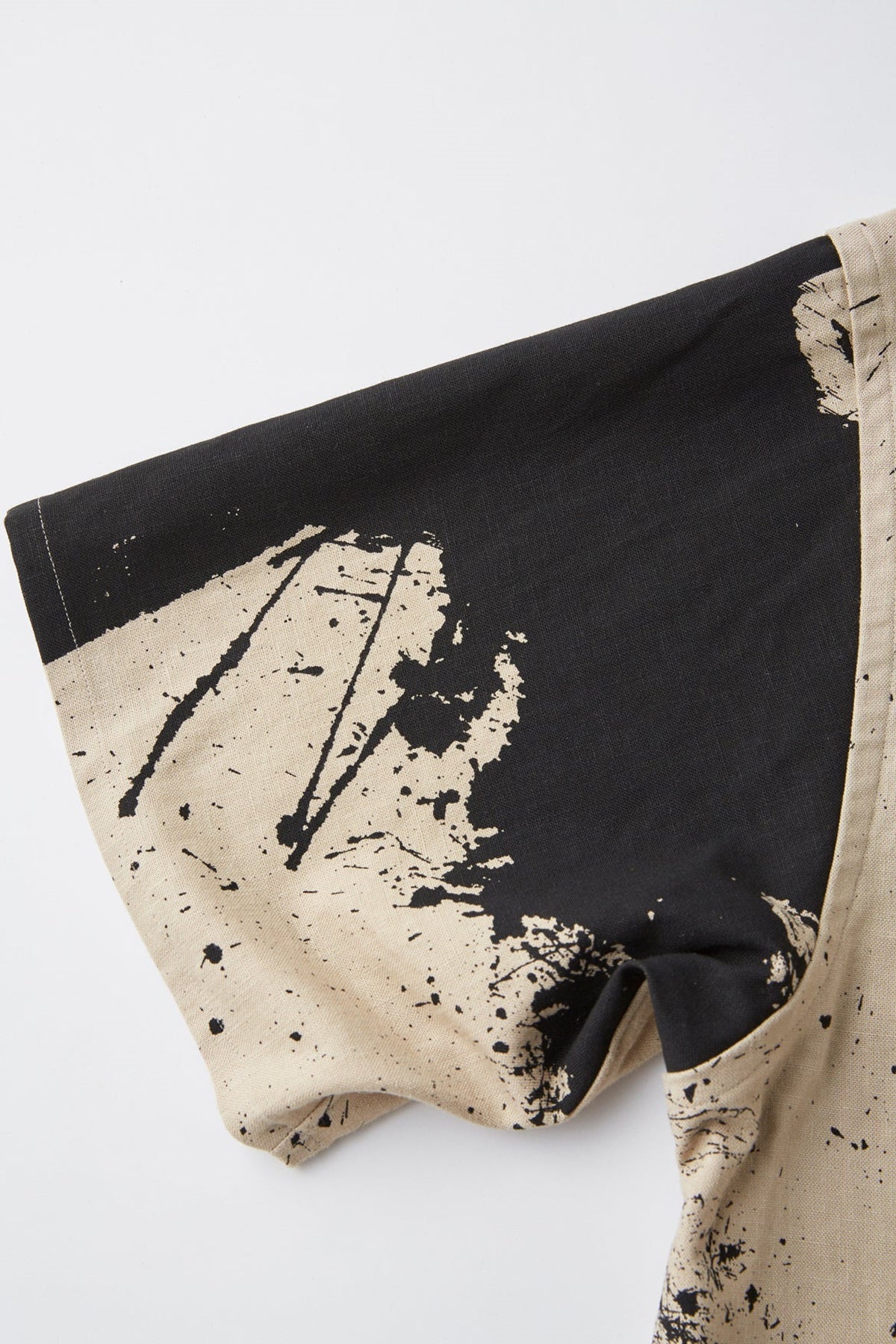 ○OLD JOE - TSUJIMURA SHIRO ABSTRACT PAINT SHIRTS (Short-sleeve