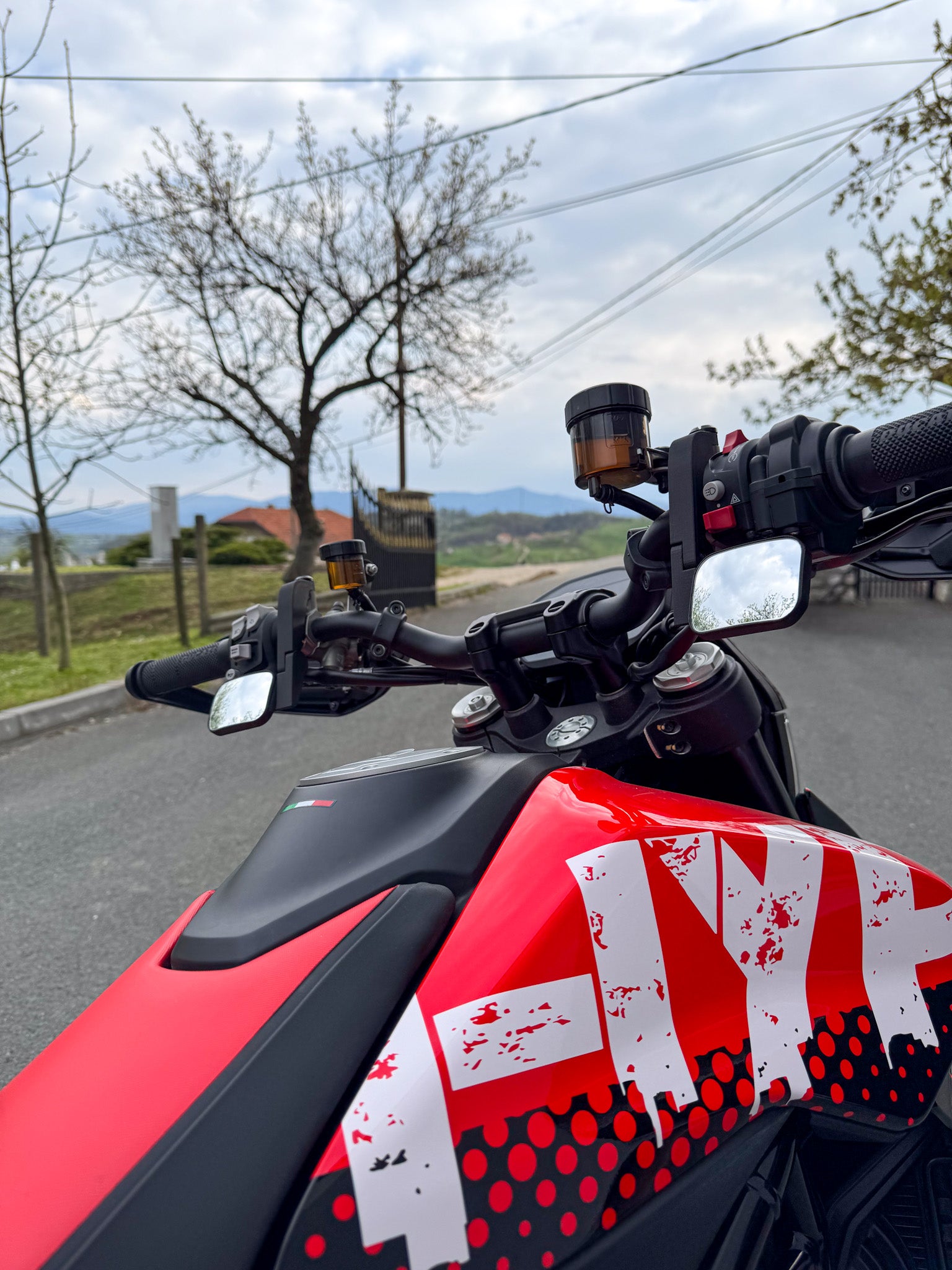 Ducati Hypermotard 950 Mirrors – Phantom Moto