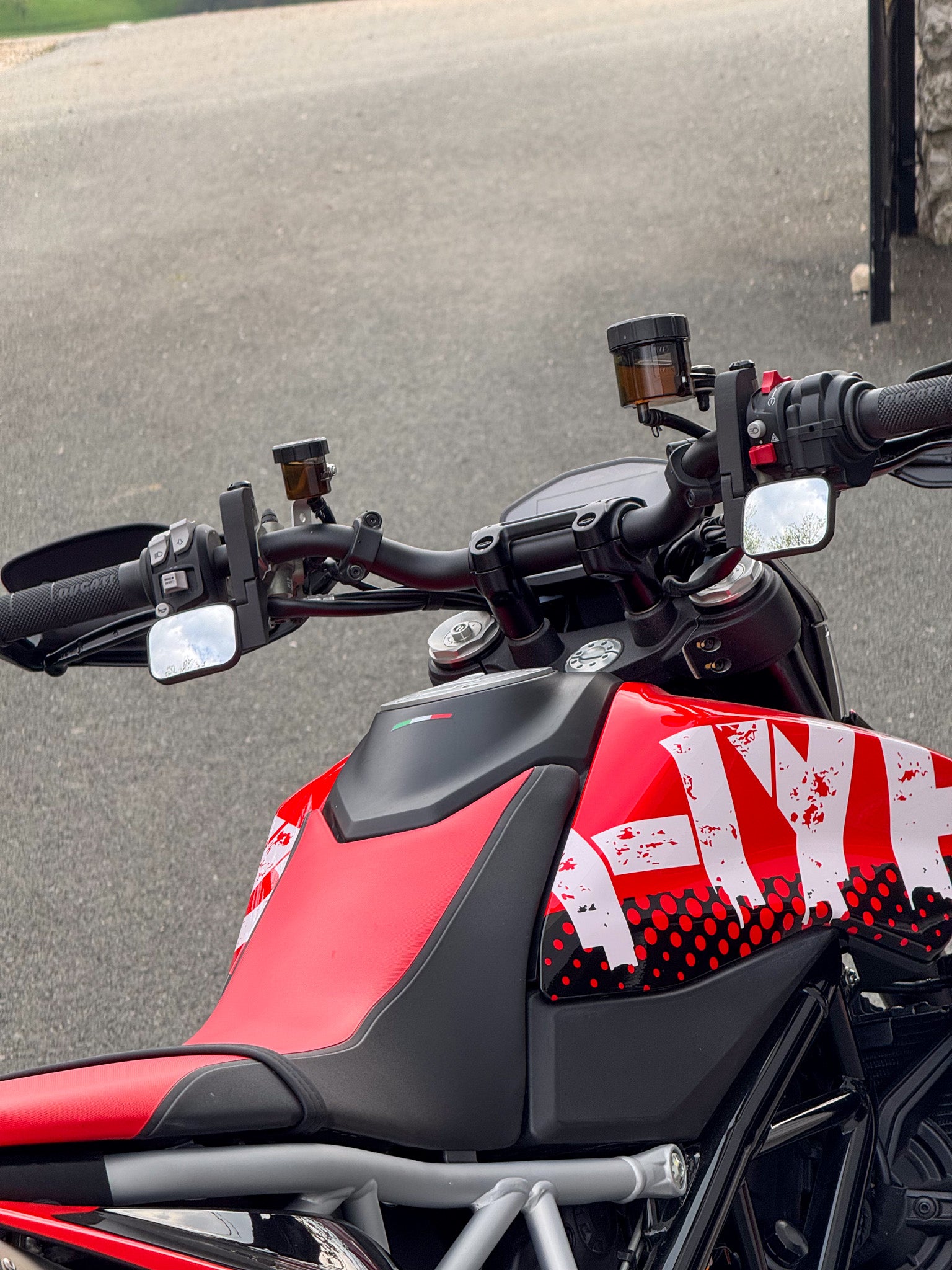 Ducati Hypermotard 950 Mirrors – Phantom Moto