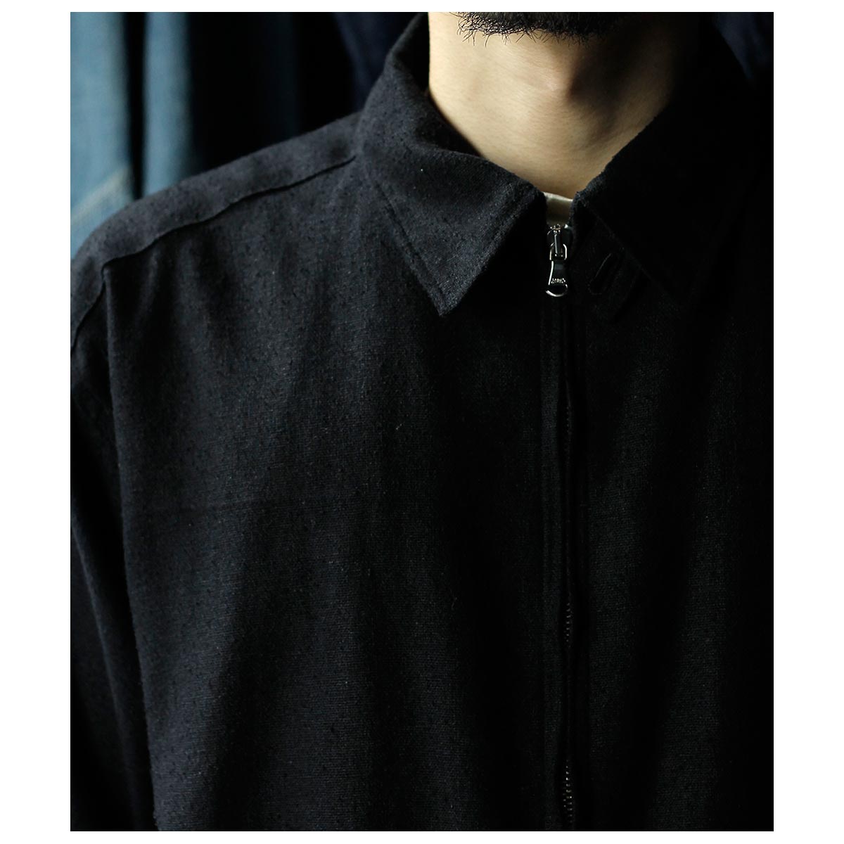 インテリム INTERIM シルク リネン ハイパービッグ ドリズラー