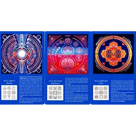 神聖幾何学スターホィール・ヴォルテックス・カード（ギャラクシー