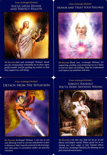 大天使ミカエルオラクルカード』（専用日本語解説書付き） 商品詳細