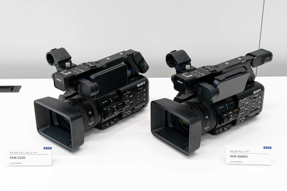 ソニー、業務用ハンディカムコーダーの6年振り新機種「PXW-Z200」。9