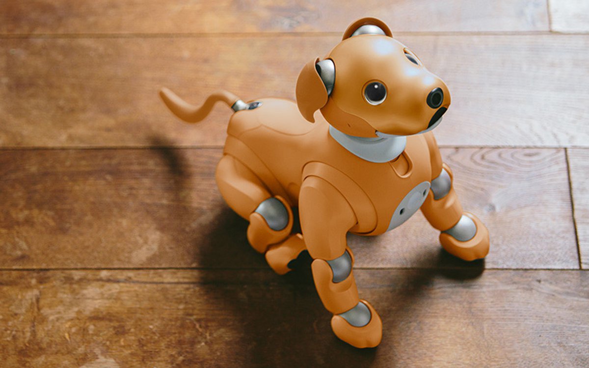ソニー、“aibo”の2020年限定色『キャラメルエディション』。3/31まで
