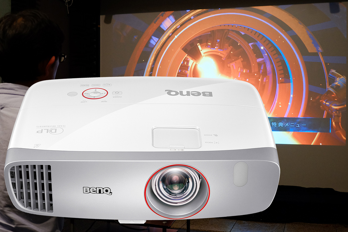 カジュアル&高画質に100インチ。BenQ短焦点ホームシアター