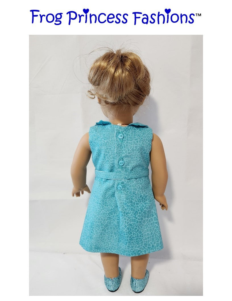 Frog Princess Fashions First Dance Doll Clothes Pattern 18 inch