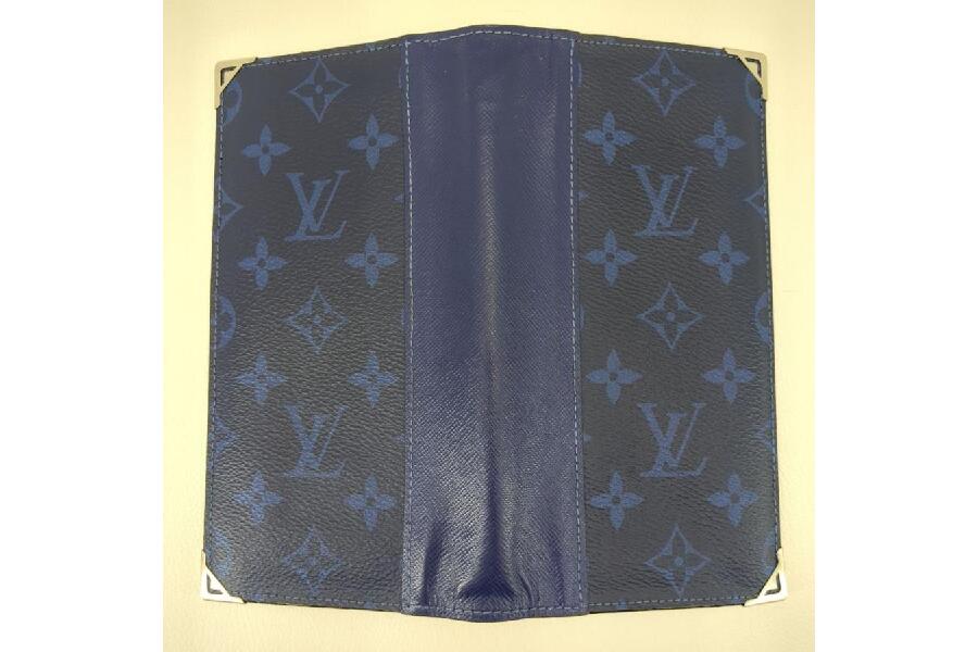 ルイヴィトン 二つ折り長財布 タイガラマ コバルトブルー LOUIS