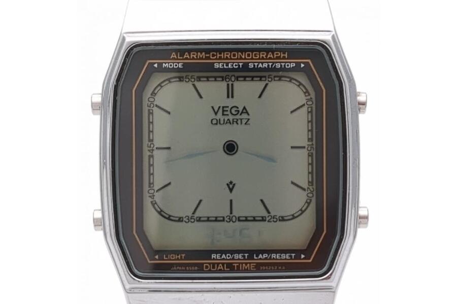 稼働確認済 シチズン VEGA 9568-392761 クォーツ デジアナ アラーム